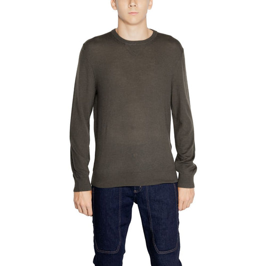 Armani Exchange groene wollen trui