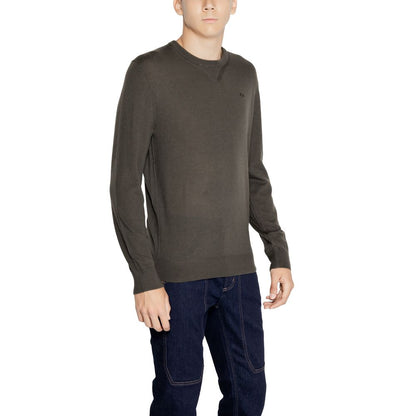 Armani Exchange groene wollen trui