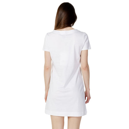 Love Moschino White Cotton Short
