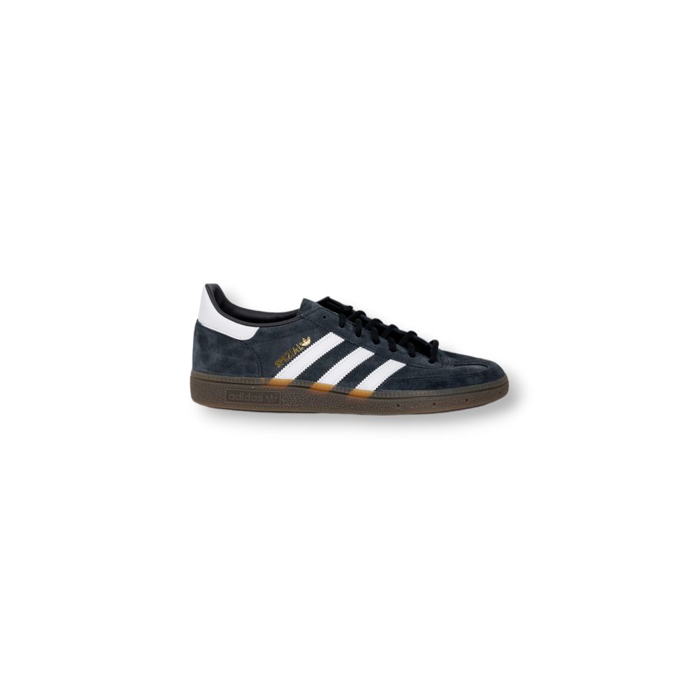 Baskets en cuir suédé noir Adidas