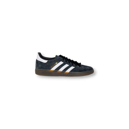Baskets en cuir suédé noir Adidas