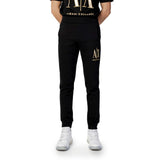 Pantalon de jogging noir en coton Armani Exchange
