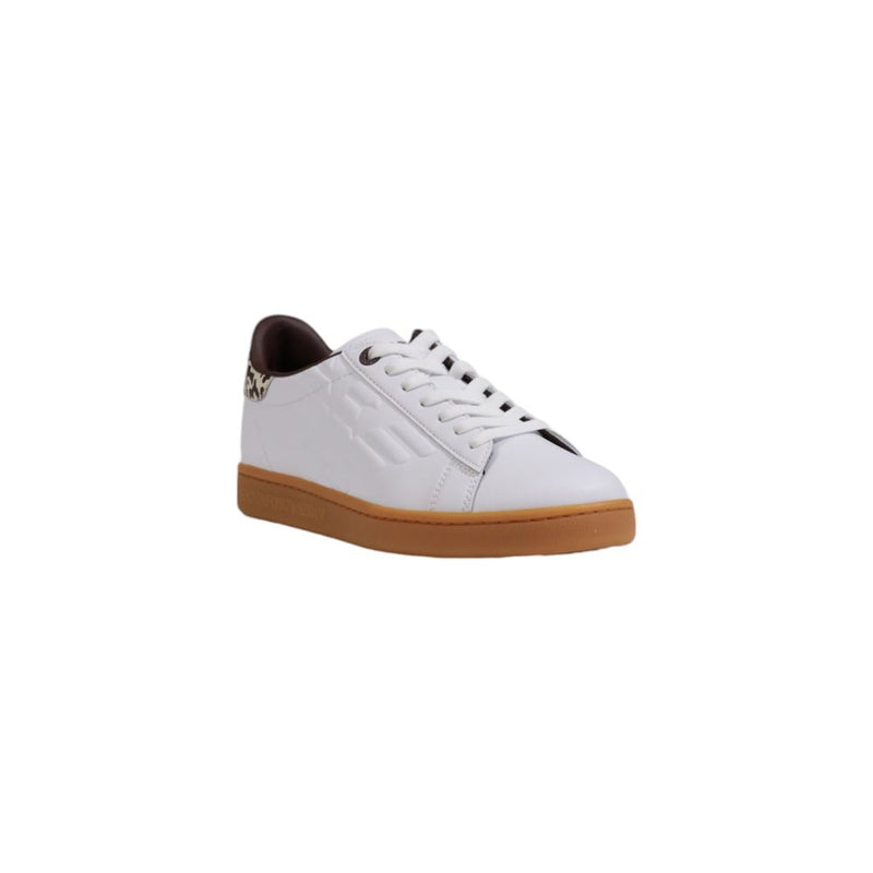 EA7 Emporio Armani Beige Leather Sneaker for Women