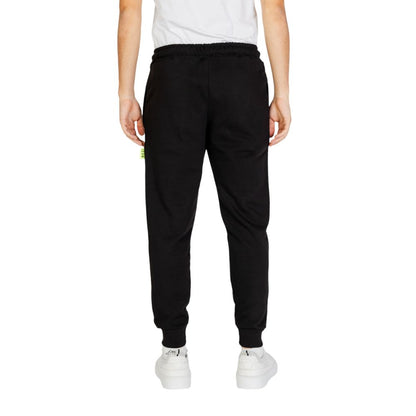 Icon Black Cotton Joggers Workout Pant