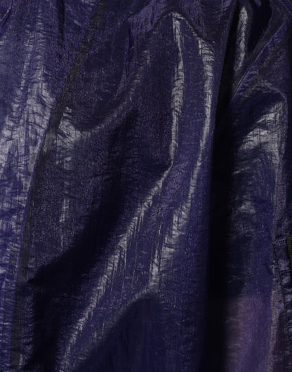 Bomber Jacket à Fermeture Éclair Intégrale en Coton Bleu Élastique de Dolce & Gabbana