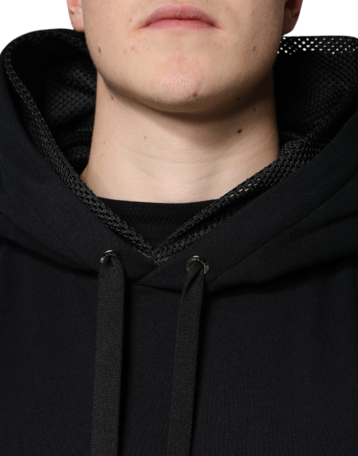 Pull à capuche noir pour homme Dolce &amp; Gabbana