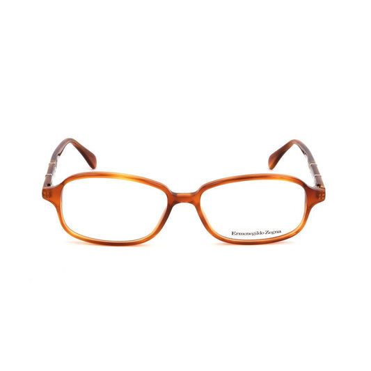 Ermenegildo Zegna bruine brillenglazen met plastic montuur