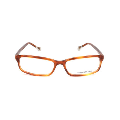 Ermenegildo Zegna bruine brillenglazen met plastic montuur