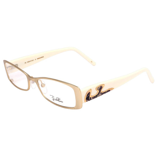 Lunettes à montures métalliques dorées Emilio Pucci