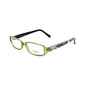 Lunettes Emilio Pucci à montures vertes en plastique