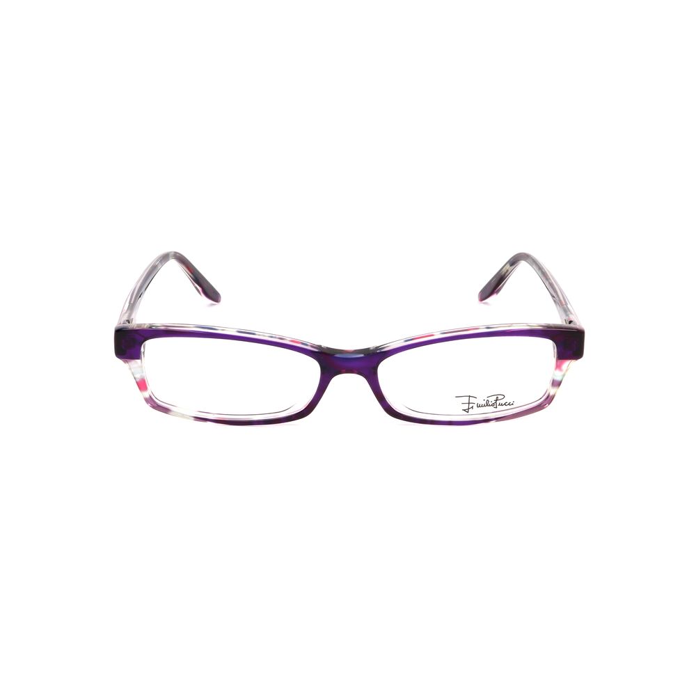 Emilio Pucci Purple Plastic Brilmonturen