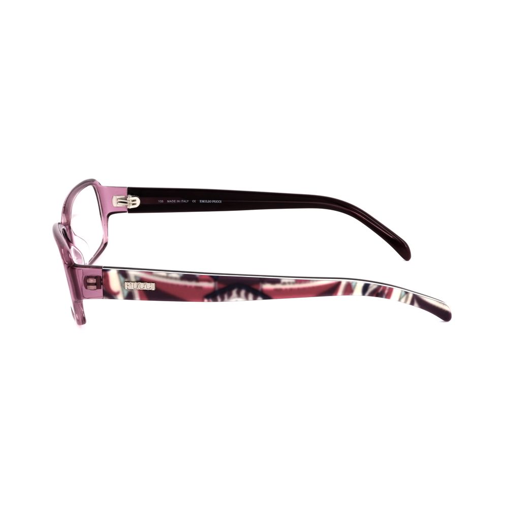 Emilio Pucci Purple Plastic Brilmonturen