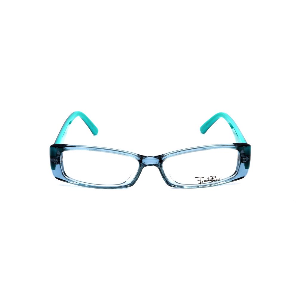 Lunettes Emilio Pucci à montures en plastique bleu