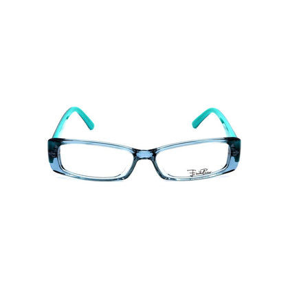 Lunettes Emilio Pucci à montures en plastique bleu