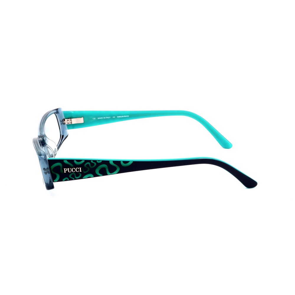 Lunettes Emilio Pucci à montures en plastique bleu