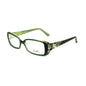 Lunettes Emilio Pucci à montures vertes en plastique