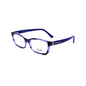 Lunettes Emilio Pucci à montures en plastique bleu