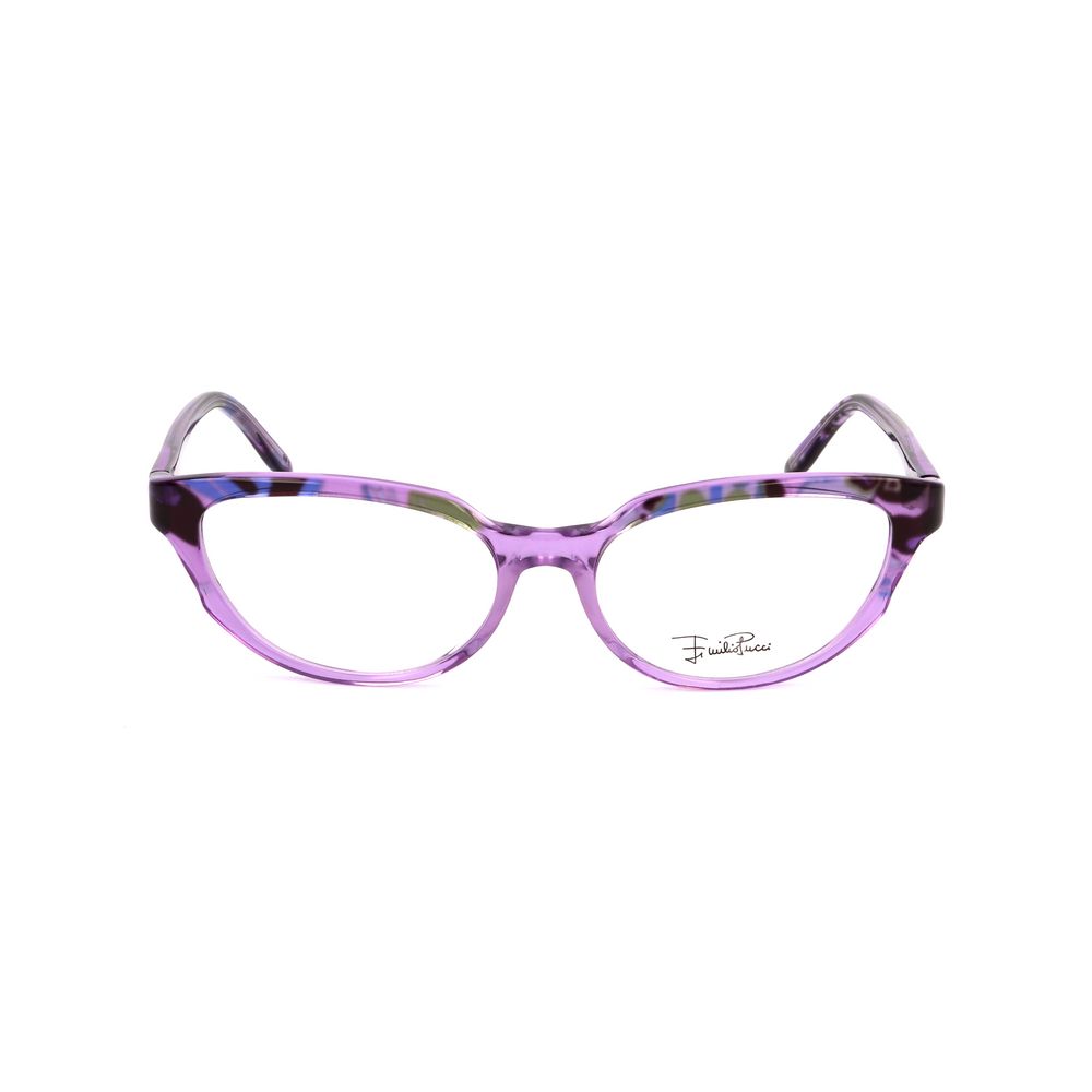 Emilio Pucci Purple Plastic Brilmonturen