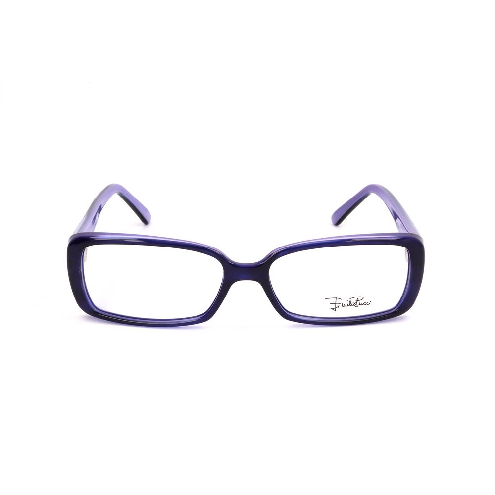Emilio Pucci Purple Plastic Brilmonturen