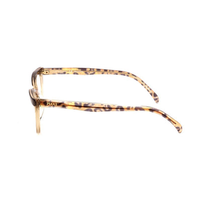 Lunettes à montures en plastique marron Emilio Pucci