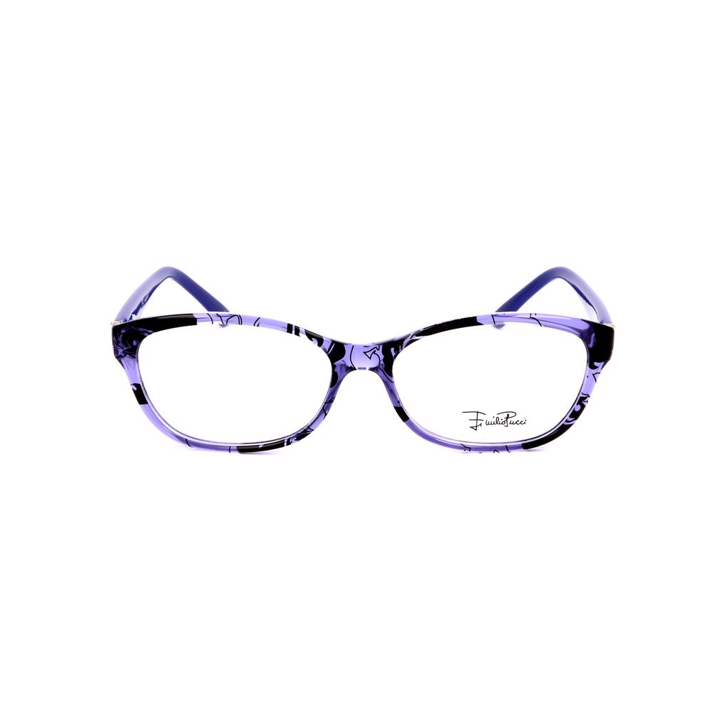 Lunettes Emilio Pucci à montures en plastique bleu