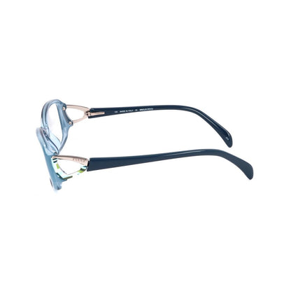 Lunettes Emilio Pucci à montures en plastique bleu