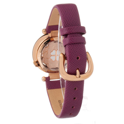 Montre Folli Follie en cuir violet