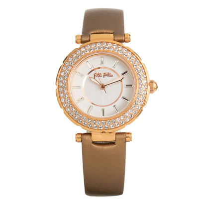 Montre Folli Follie en cuir marron