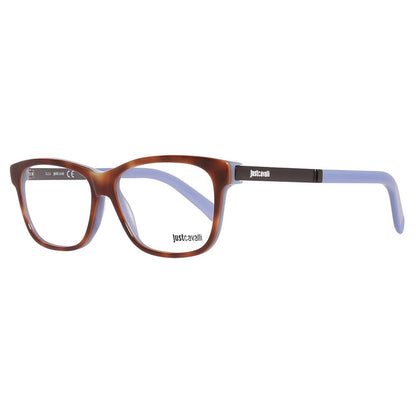 Montures de lunettes en plastique marron Just Cavalli