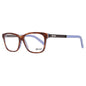 Montures de lunettes en plastique marron Just Cavalli