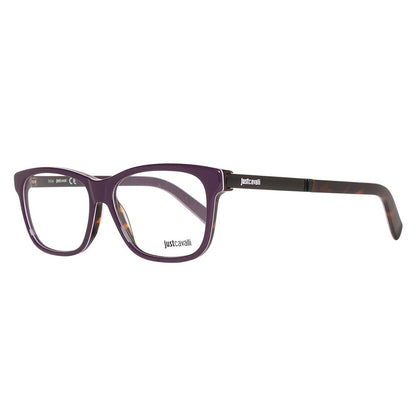 Montures de lunettes en plastique violet Just Cavalli