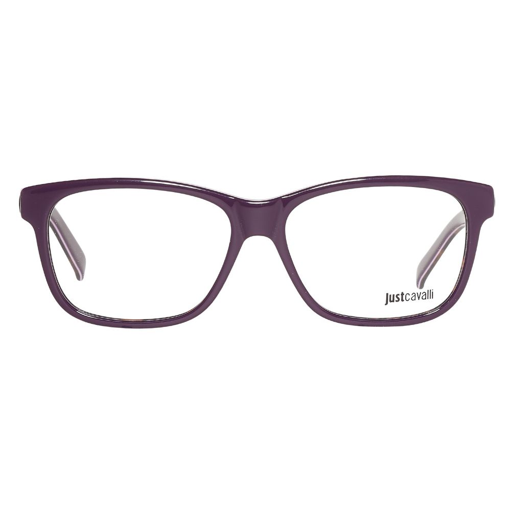 Montures de lunettes en plastique violet Just Cavalli