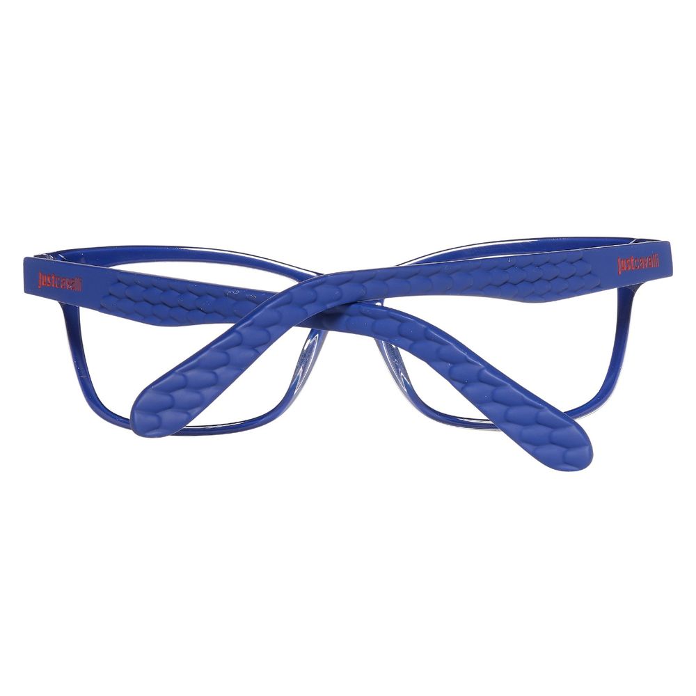 Montures de lunettes en plastique bleu Just Cavalli