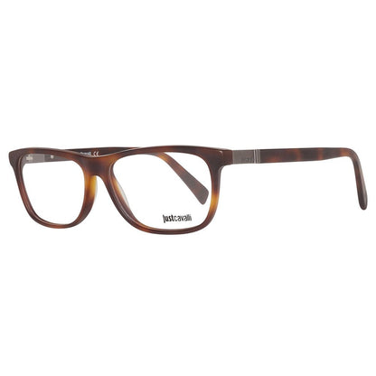 Montures de lunettes en plastique marron Just Cavalli