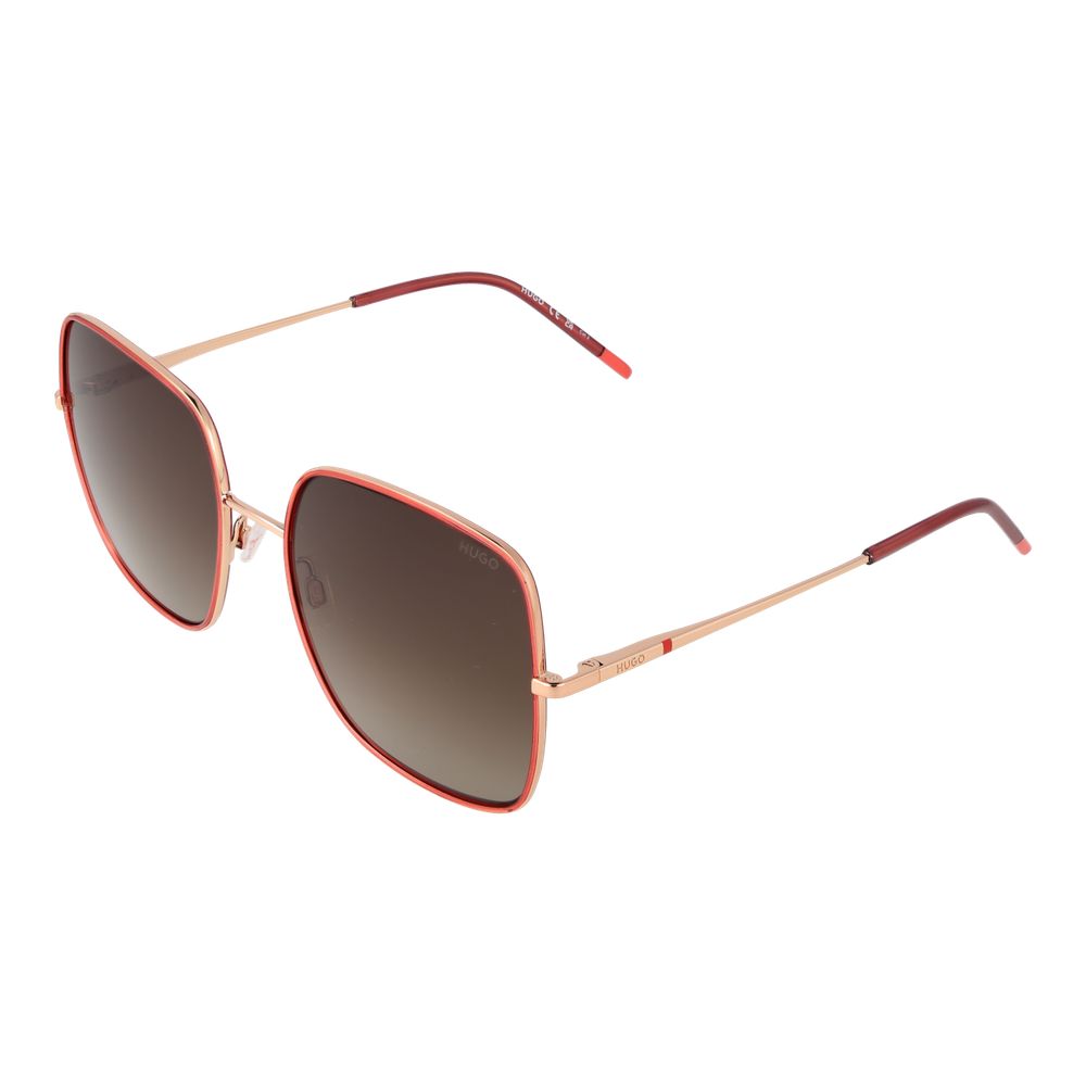 Lunettes de soleil Hugo Boss pour femme, rouge