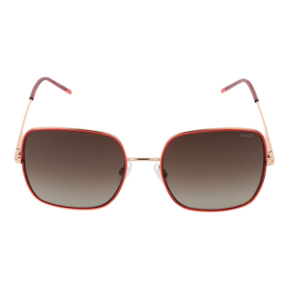 Lunettes de soleil Hugo Boss pour femme, rouge