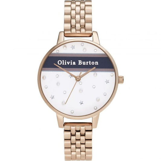 Montre en Acier Inoxydable Multicolore Olivia Burton OBOB16VS06AC