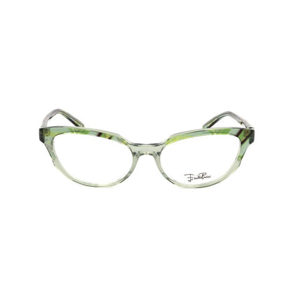 Lunettes Emilio Pucci à montures vertes en plastique