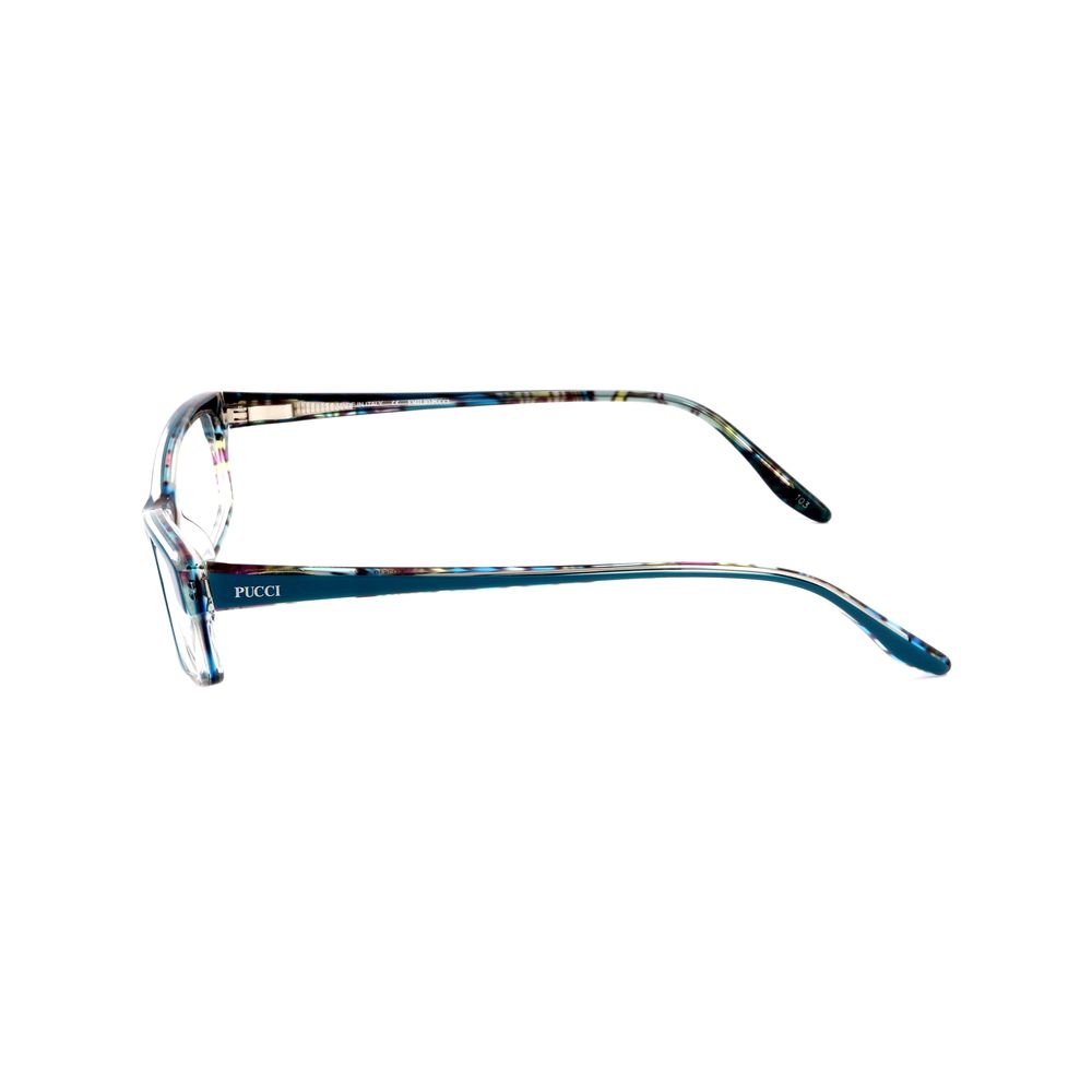Lunettes Emilio Pucci à montures en plastique bleu