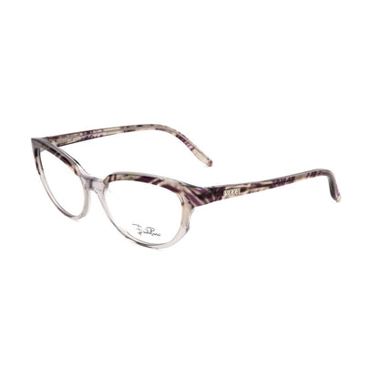Lunettes à montures grises en plastique de Emilio Pucci