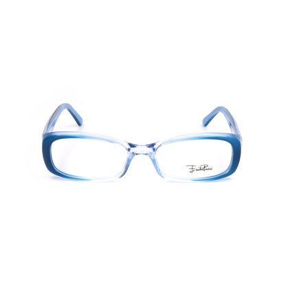 Lunettes Emilio Pucci à montures en plastique bleu