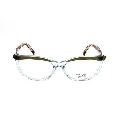 Lunettes Emilio Pucci à montures vertes en plastique