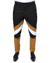 Pantalon skinny en coton à rayures multicolores Dolce &amp; Gabbana