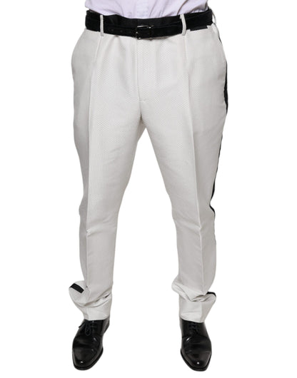 Dolce &amp; Gabbana witte polyester formele broek