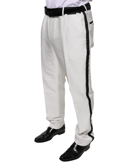 Dolce &amp; Gabbana witte polyester formele broek