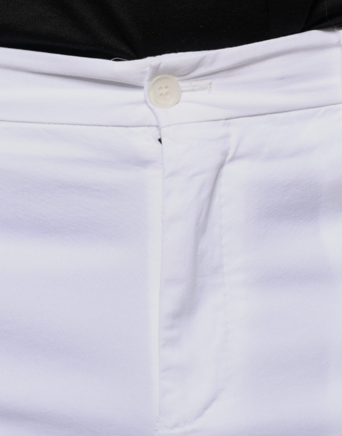 Pantalon-jupette skinny en coton blanc Dolce &amp; Gabbana