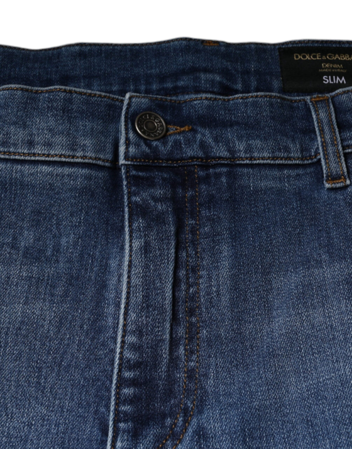Jeans en jean pour homme Dolce &amp; Gabbana en coton stretch bleu délavé