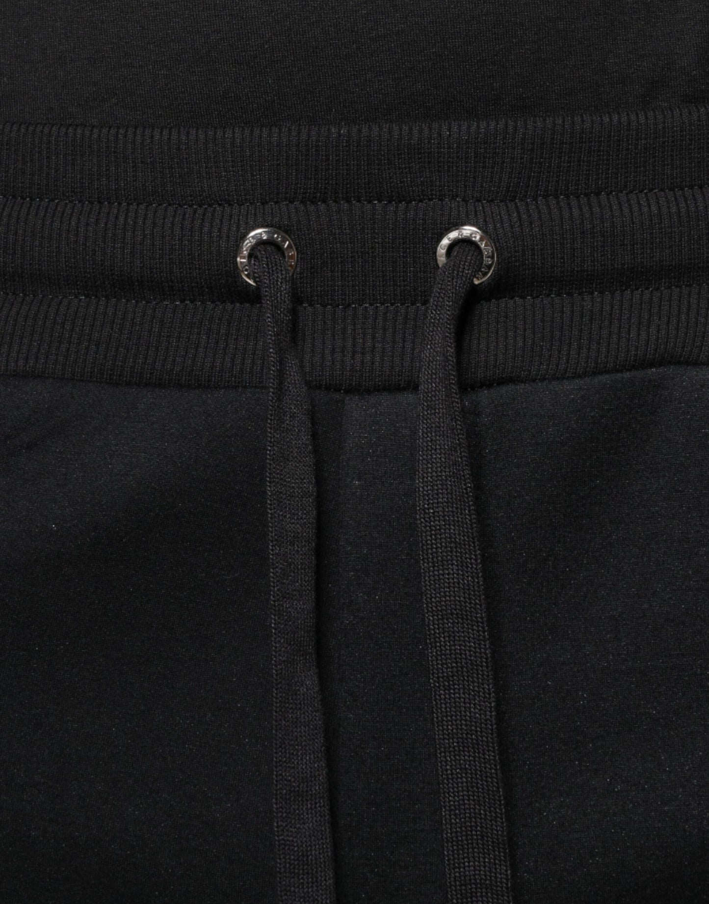 Dolce &amp; Gabbana Zwarte Modal DG Logo Joggingbroek Heren Sweatbroek Broek