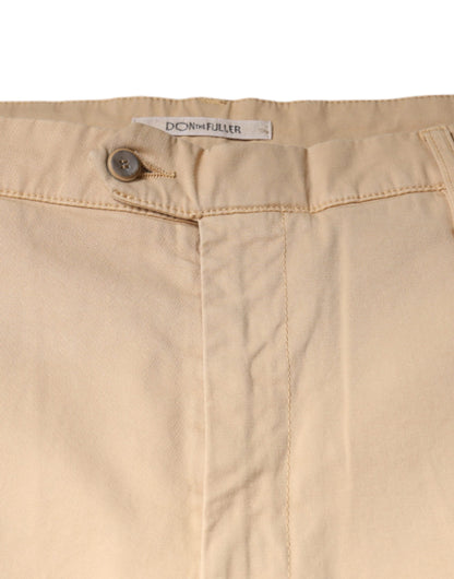 Pantalon tailleur court pour homme HOUSTON beige de Don The Fuller
