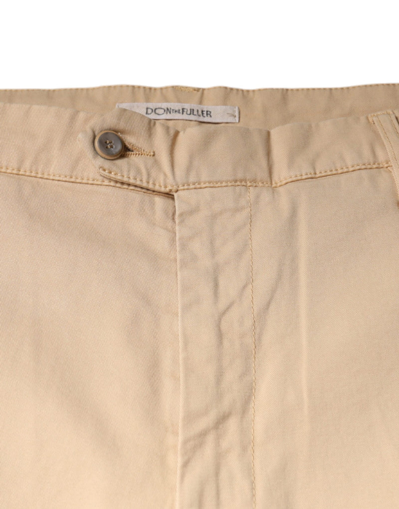Pantalon tailleur court pour homme HOUSTON beige de Don The Fuller